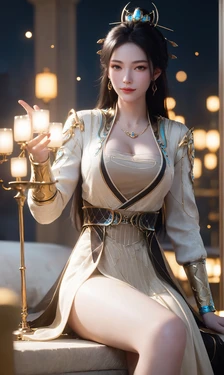 [AI Generated] 姚曦 - 遮天