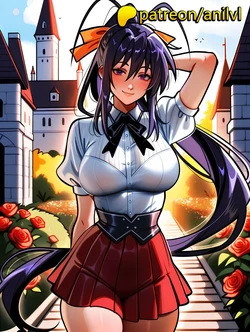 [Anilvl] Akeno Himejima - High School DxD [AI Generated]