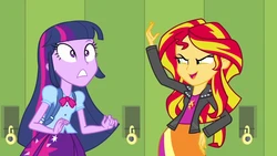 Sunnset Shimmer and the Sirens (Dazzlings) (FiM, EG, Anthro) My little Pony