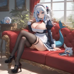 Pixiv-エミリア(リゼロ)emilia-[AI Generated]