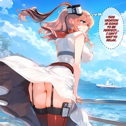 [Ecchi AI] Saratoga x Kantai Collection (85 IMG) [AI Generated]