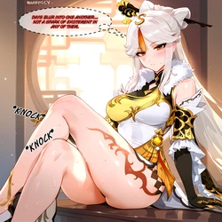 [Ecchi AI] Ningguang x Genshin Impact (91 IMG) [AI Generated]