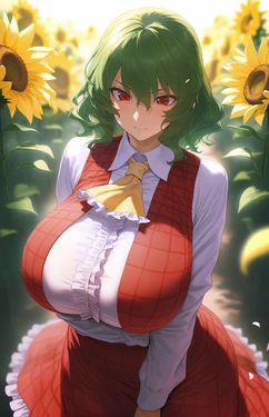 [AI Generated] (ChickenBeautiful) 245.幻想郷最強の人喰い妖怪風見幽香の食事シーン【219p】