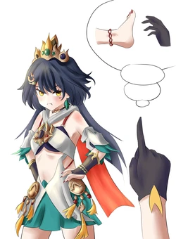 [O-neon] Yunli - Tickling (Honkai: Star Rail) [Spanish]