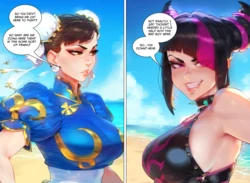 Yelua - CHUN-LI & JURI (STREET FIGHTER) (Patreon) (AI Generated)