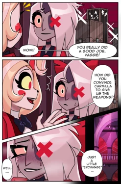 Vaggie x Carmilla (Hazbin Hotel ) - hanasakiyunarin