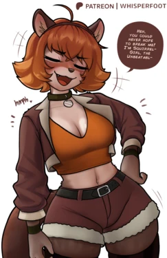 Whisperfoot -  Furry Squirrel Girl Instant Loss 🐿👧🏼💦