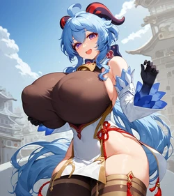 Unreal Venus - Genshin Impact_Ganyu (Patreon) (AI Generated)