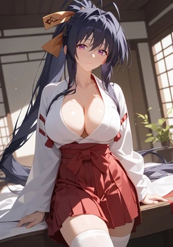 [ReverendGreatLove] Akeno Himejima (High School DxD) (Patreon) [AI Generated]