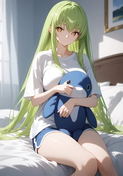 [ReverendGreatLove] C.C. (Code Geass) (Patreon) [AI Generated]