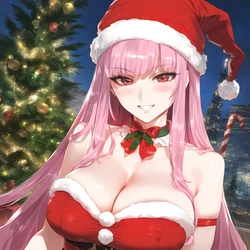 (LewdQueen) Xmas Series:Mori Calliope//森カリオペ (Patreon) [Ai Generated]