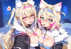 Benisman - Fuwamoco (Patreon) (AI Generated)
