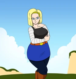 [ComicalWeapon] New Year's Toast - Android 18