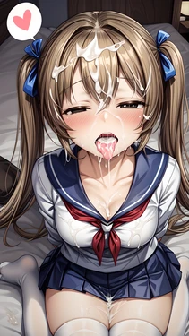 可愛い子には精液をかけよ[AI Generated]
