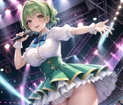 誰でもヤれる！美少女アイドル極秘ライブ！[AI Generated]