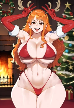 [Creamy Ai] Nami (Christmas) [AI Generated]