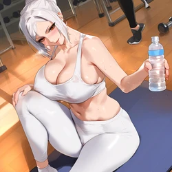 [DepressART] Shiraki Meijo x bbc gym (Patreon) [AI GENERATED]