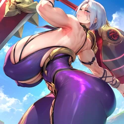 [DepressART] Ivy Valentine (Soulcalibur) (Patreon) [AI GENERATED]