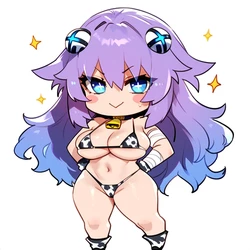 [DepressART] Purple Heart (neptunia) (Patreon) [AI GENERATED]