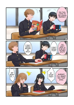 [Morino] (TS Manga) Bad Boys Who Don't Listen to the Lesson Should Become TS Fairies! [English]