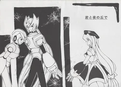[CHERRY ROSE PINK (Yukigon)] Kimi to yoru no oka de (Mega Man X)