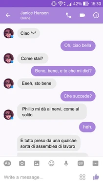 Chat with Janice [Romulo Melkor Mancin] [Italian] Complete