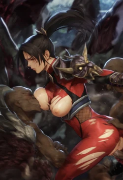 Taki (Soulcalibur) [ai generated]