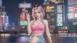 [AI Generated]逆天邪神-夏倾月
