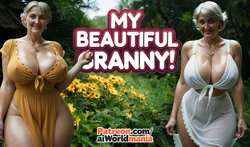 What a naughty granny! [AI Generated]