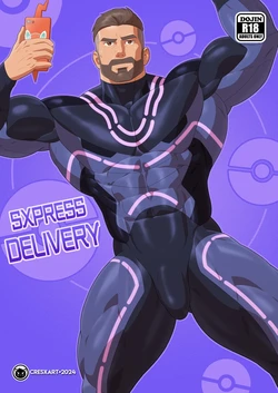 [Cresxart] PokeHunks - Sxpress Delivery (Professor Turo x Courier)