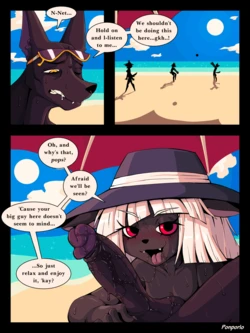 [PONPORIO] Net and her Dad at the Beach