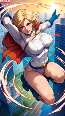 Power Girl   [ Dans AI Art ] [ Ai Generated ]