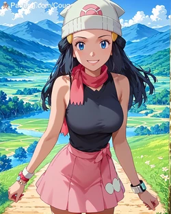 Dawn hentai | Pokemon fan art [AI Generated]