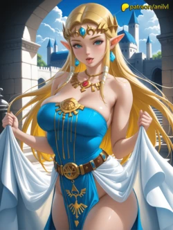 [Anilvl] Princess Zelda - The Legend of Zelda [AI Generated]