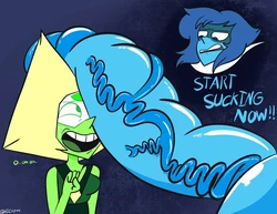 [Hick44NSFW] Lapis Lazuli x Peridot (Steven Universe)
