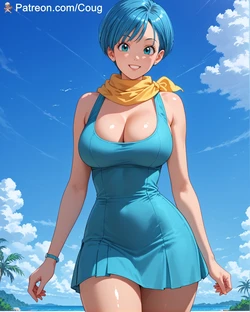 Bulma hentai | Dragon Ball Super fan art [AI Generated]