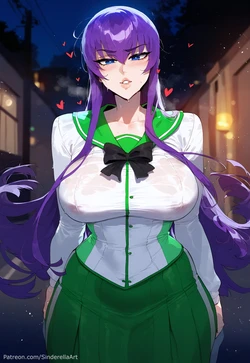 [SinderellaAI] Saeko Busujima (Highschool Of The Dead) [AI Generated]