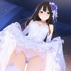 [Pixiv] Taugust (63548717) shibuya rin (bride) [AI Generated]