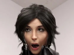 [Hijabista3dx] Lara Making Old Man Happy (Tomb Raider)