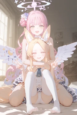 [CunnyFunky] Mika & Seia [AI Generated]