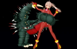 [Naraku] 女奥特曼：降临！Ultra Haku VS 蜈蚣怪兽