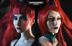 Shiera13 & Mechanical Vampire - Warhammer 40K Lelith Hesperax & Lady Aurelia Malys