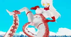 [Naraku] 女奥特曼：八爪鱼怪兽再现！银色传说的完全败北