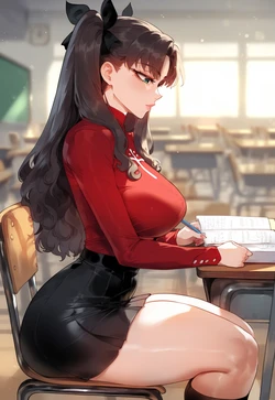 Miyu - After School Activities w/ Rin Tohsaka (Patreon) (AI Generated)