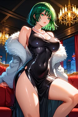 [Burneri] Fubuki has a wild night out [AI Generated]