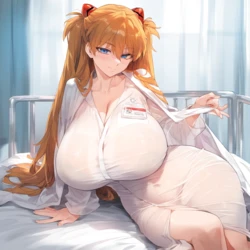[Oppai-Love] Nurse Asuka x BBC [AI Generated]