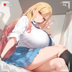 [Oppai-Love] Marin's Lewd Film x BBC [AI Generated]