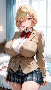 [YuukiTeito] Cow Print Bikini Girl [Ai generated]