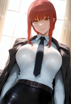 [LungArt] Makima [BBC] - 485 IMG (Patreon) [AI Generated]