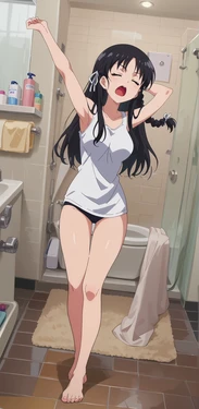 (PhibsAi) Suzune Horikita - Bathing tool (Patreon) [Ai Generated]